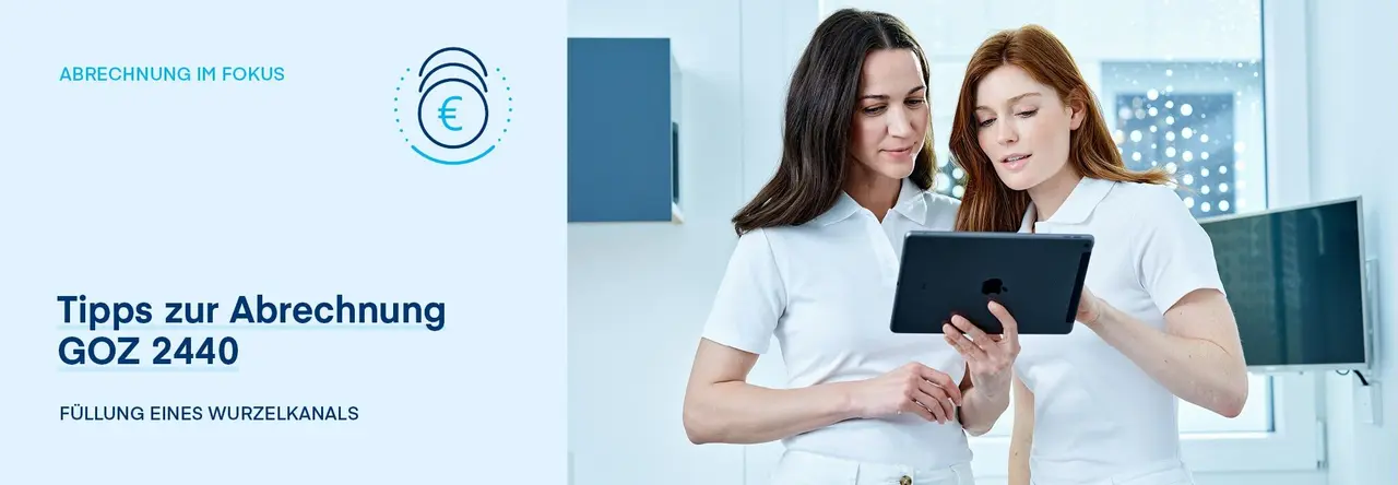 DZR Blaue Ecke: Tipps zur Abrechnung der GOZ 2440