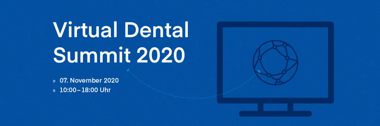 Headerbild des Newsartikels zum Thema Virtual Dental Summit 2020.