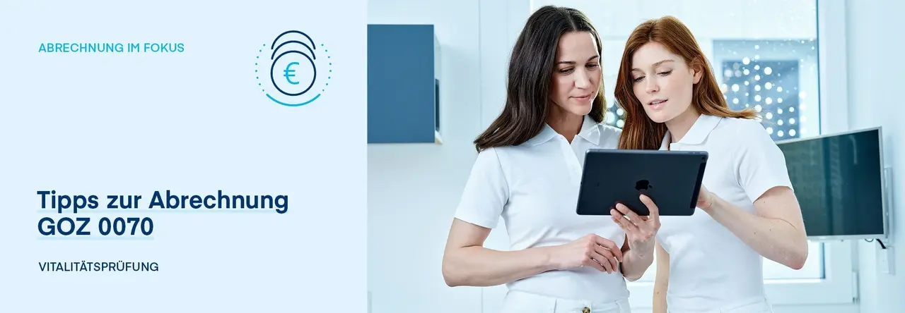 GOZ 0070 Vitalitätsprüfung